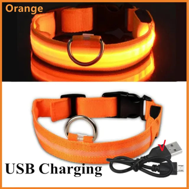 {{ product title }} Orange USB Charging Extra Extra Large Neck 43-62 CM