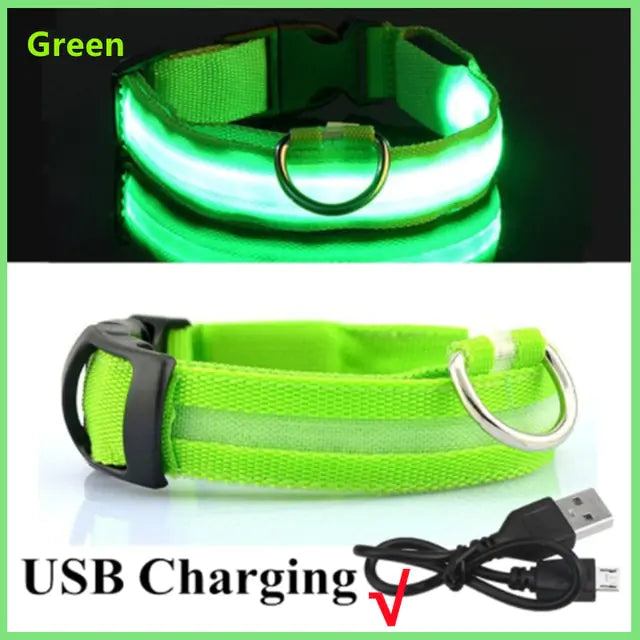 {{ product title }} Green USB Charging Extra Large Neck 42-56 CM