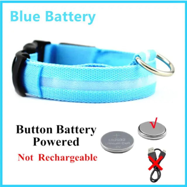 {{ product title }} Blue Button Battery Large Neck 41-52 CM