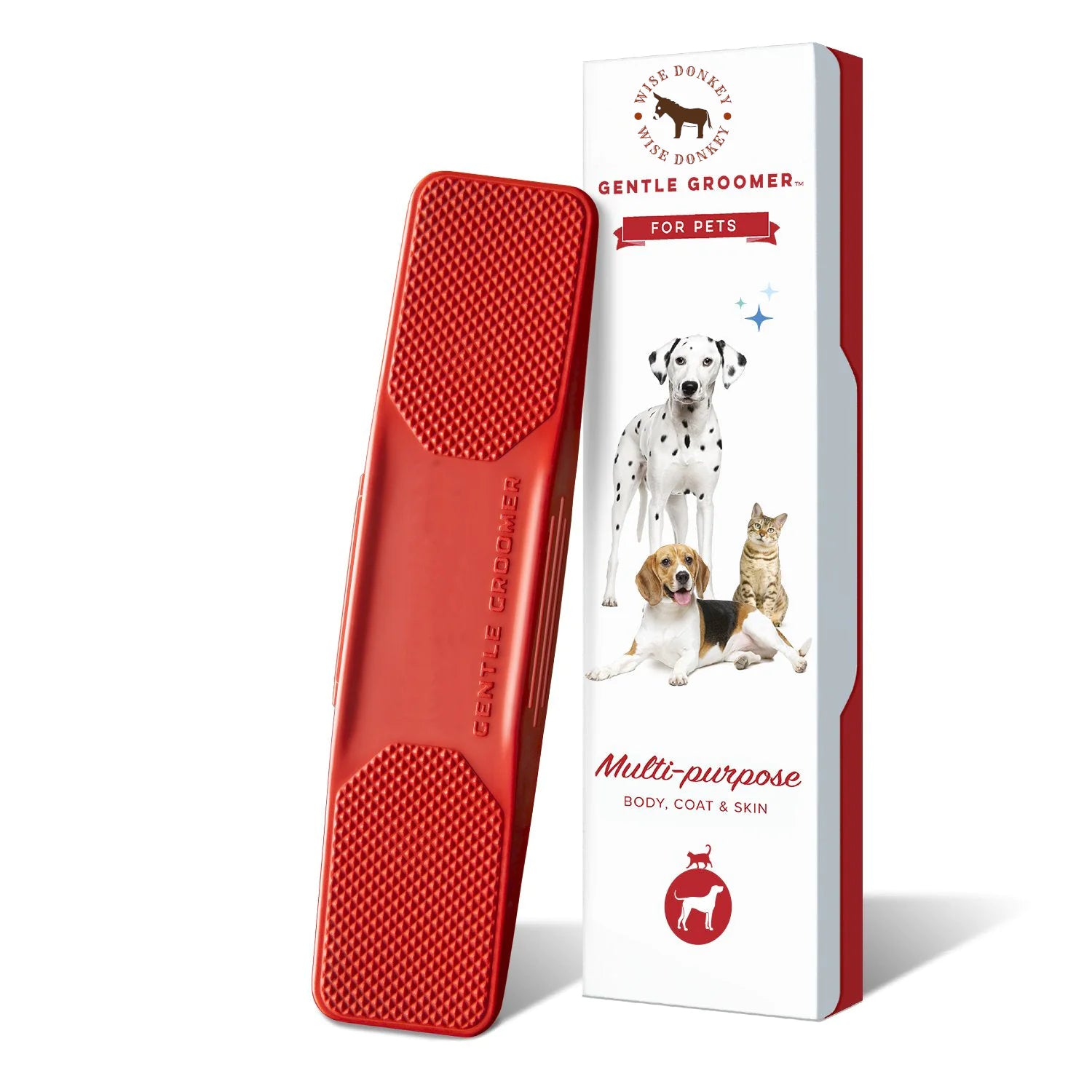 {{ product title }} Red All Pet's Brush Set of 1