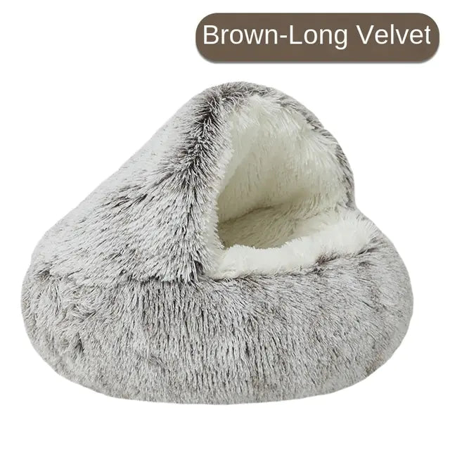 {{ product title }} Brown-Long Velvet Diameter 50cm